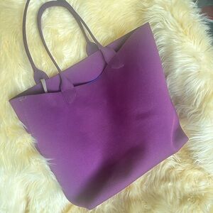 Rothy’s Lightweight Tote, deep purple, gently used, excellent condition